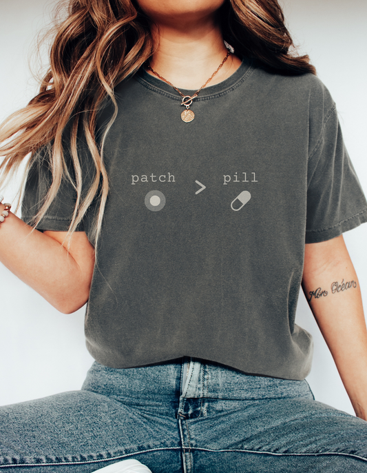 patch > pill